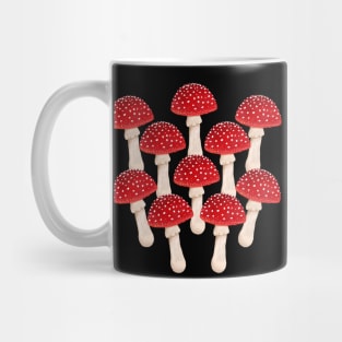 Fly Agaric Red Mushrooms Mug